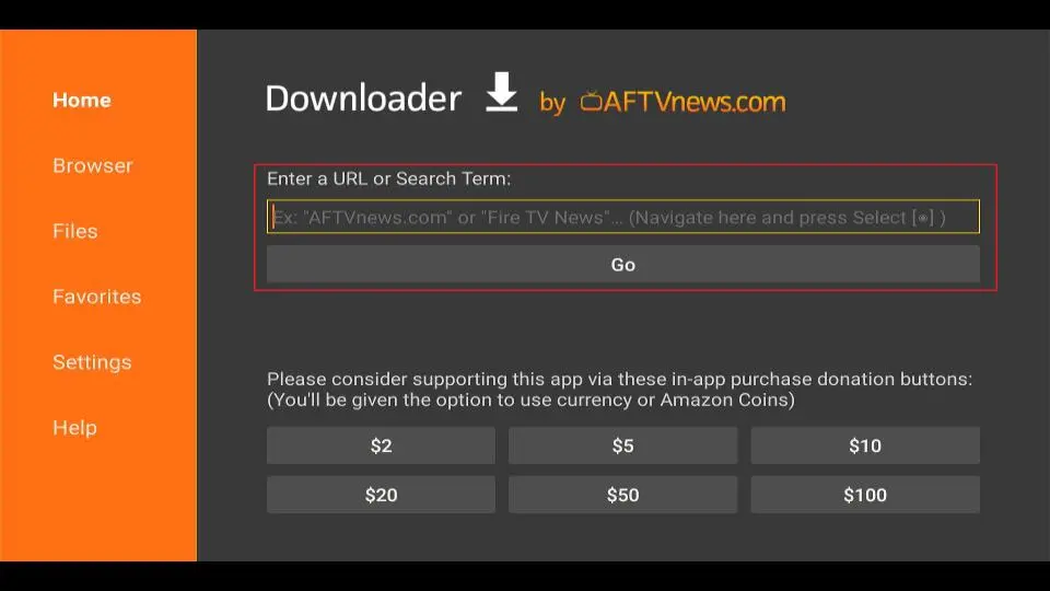 Downloader Home