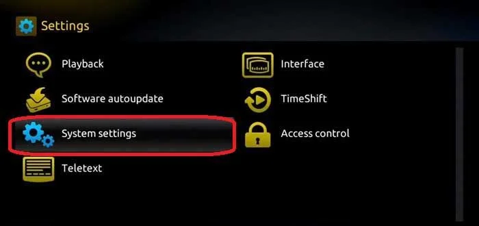 System Settings Mag250 E1615714494718